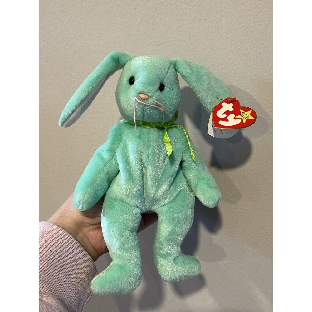 Ty Hippity the Green Bunny Plush Toy